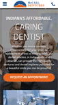 Mobile Screenshot of mccalldentures.com